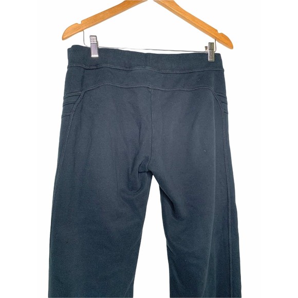 NIKE Wide Leg Fleece Pants Women’s Black M Medium Comfy Drawstrings Thick - Picture 4 of 12